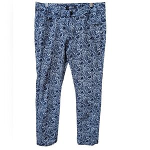 Beau Dawson‎ Women's Blue Patterned Jeans Size 10